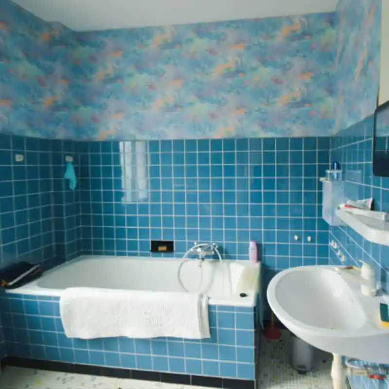salle de bains avant travaux
